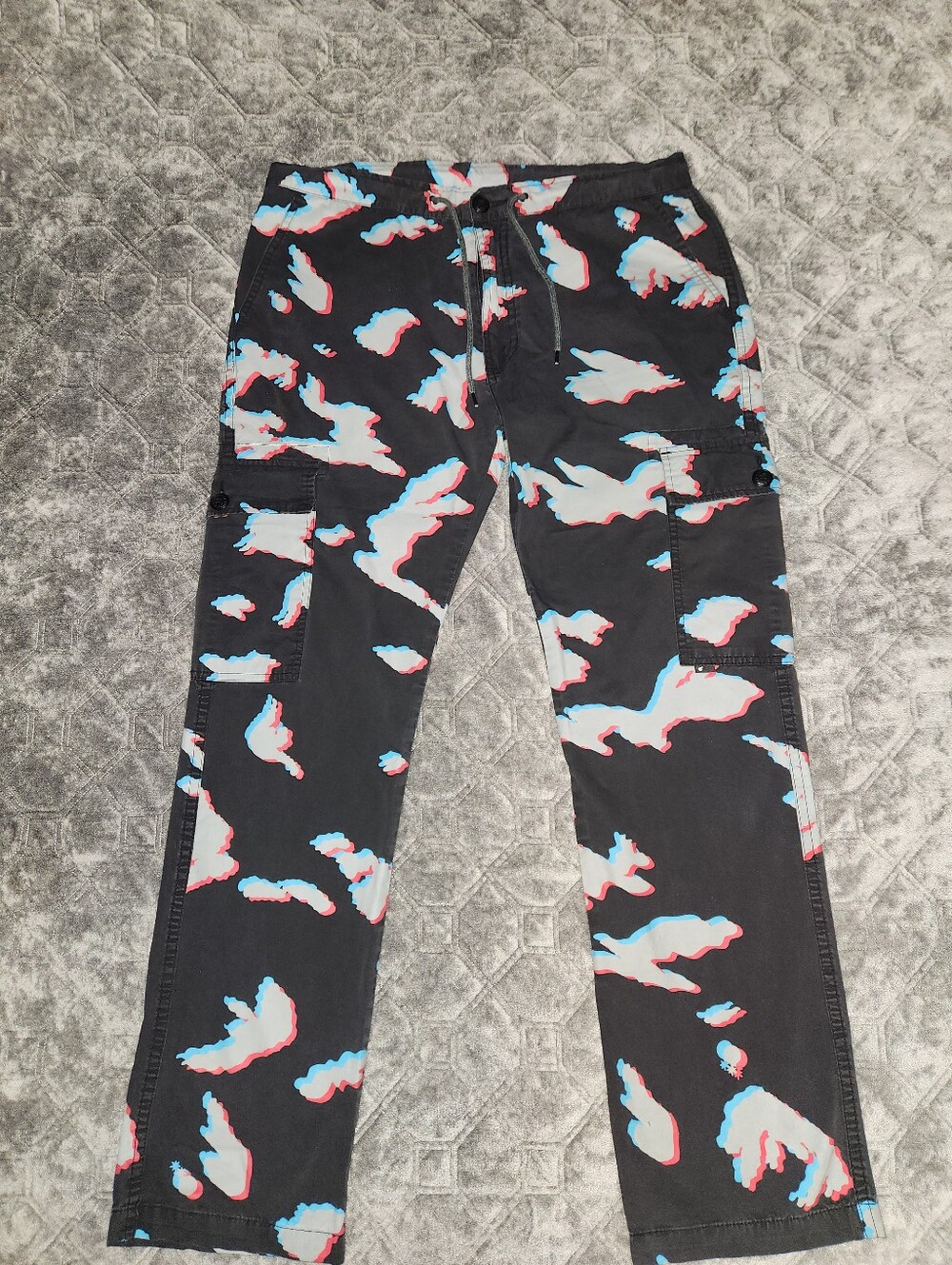 The Hundreds 3D Camo 6 Pocket Cargo Pants - Size 38